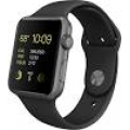 Apple Watch Sport 42 mm Space Grey Aluminium Case with Sport Band Black Smartwatch  (Black Strap)